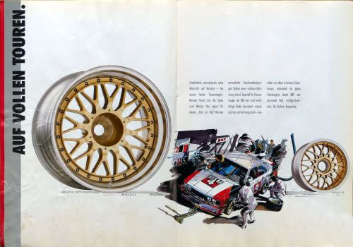 BBS Motorsport brochure 1991